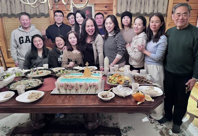 教会团契餐会